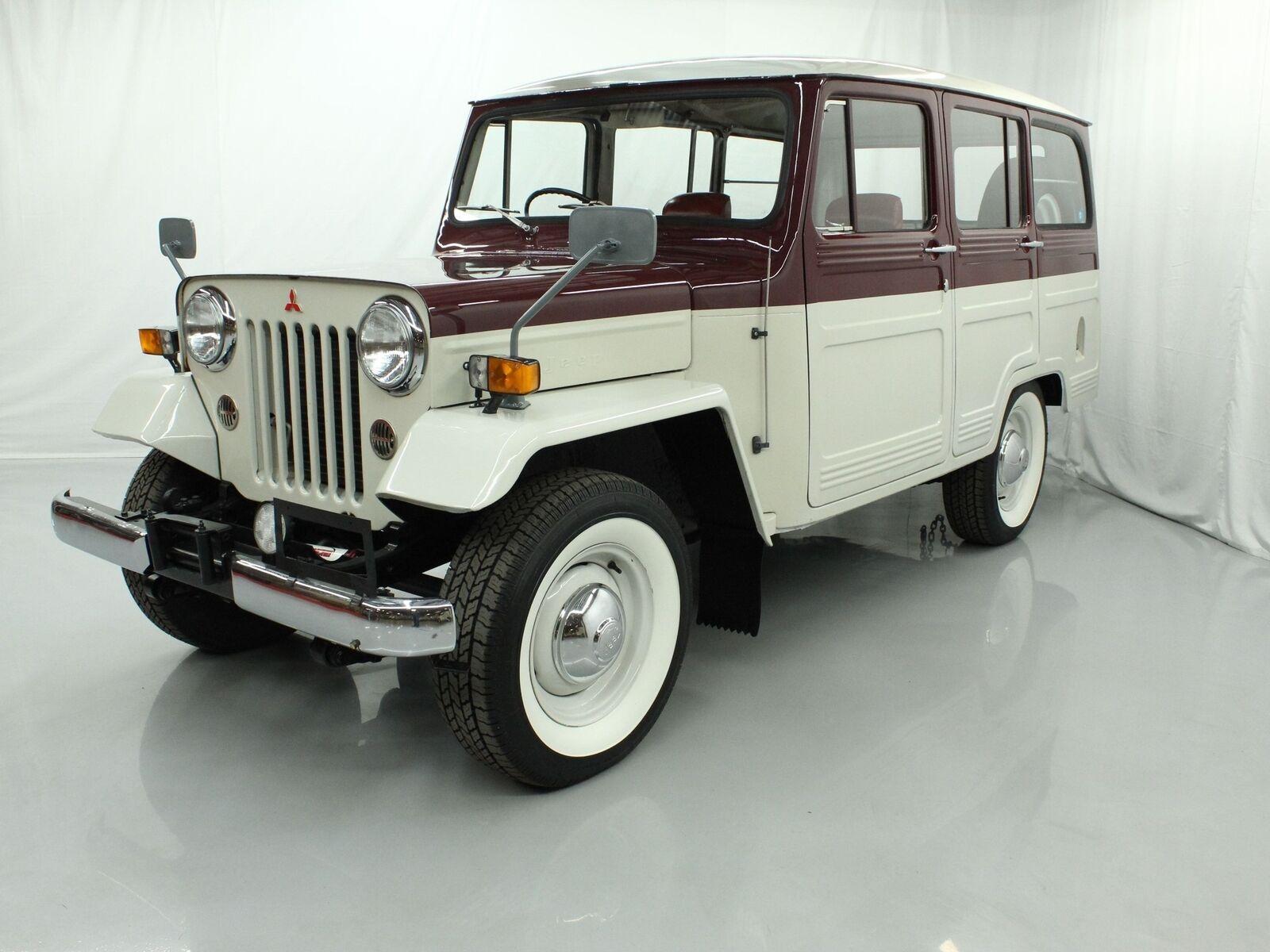 1975 mitsubishi jeep j38 delivery wagon 30480 miles very clean