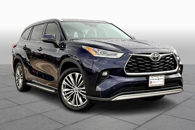 2021 toyota highlander platinum