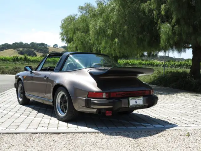 carrera targa european #'s match zero rust quartz grey metallic just serviced
