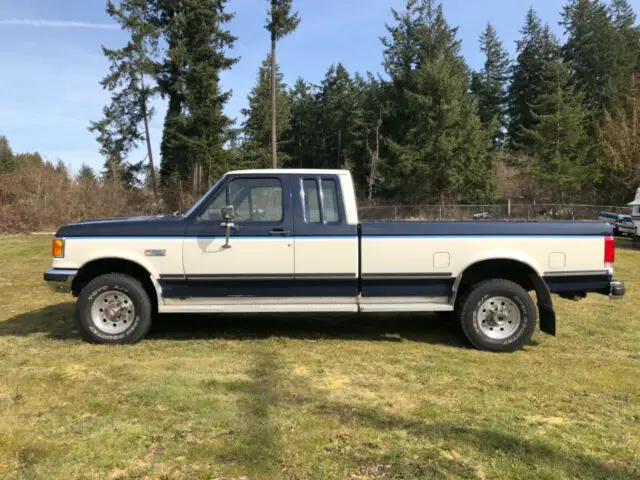 1990 ford f250 xlt lariat 4wd ext cab171k original no reserve 2 owner