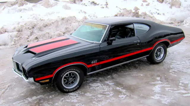 1972 oldsmobile cutlass 442. gm documented w-30 455. watch live video