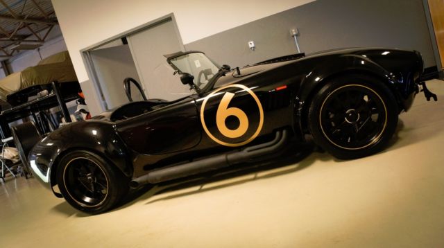 shelby cobra backdraft cobra 5.0l coyote loaded, blacked out, gorgeous, 700 mi!
