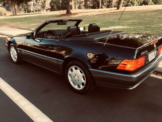 93 mercedes-benz 500 sl with hard top