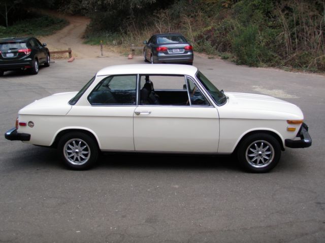 1974 bmw 2002 tii, rebuilt motor with receipt, west coast car, no reserve