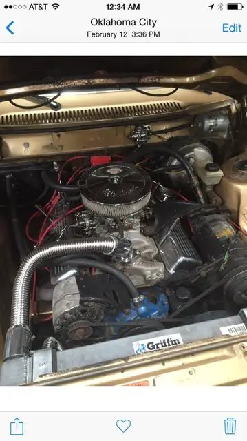 1980 volvo bertone 262 with 327 chevy v-8 conversion