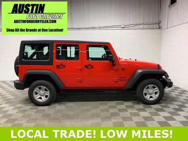 used 2017 jeep wrangler 4wd unlimited sport austin, mn 55912 for sale in andyville, minnesota