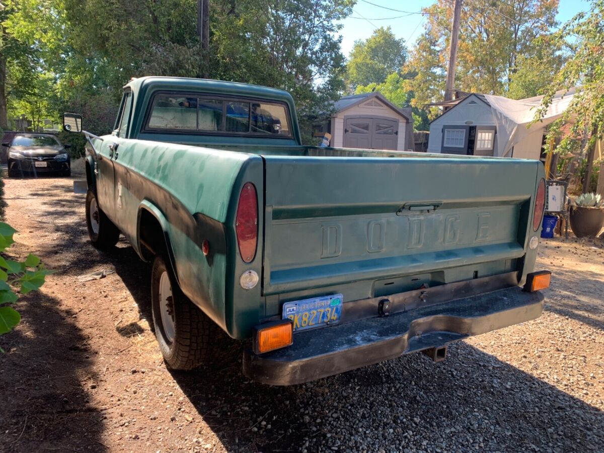 1969 dodge w200 power wagon factory a/c winch clean title