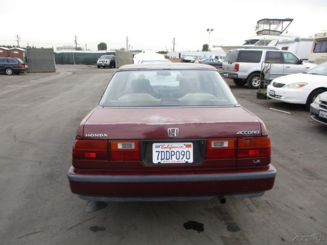 1988 honda accord lx used 2l i4 12v manual no reserve