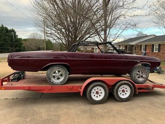 1965 buick gs red rwd automatic