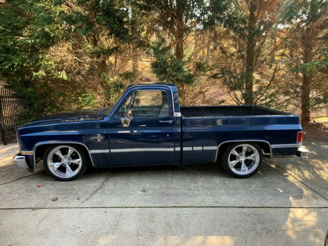 1987 chevrolet silverado short bed truck 350 700r power, loaded mcgaughty 4.5/6"
