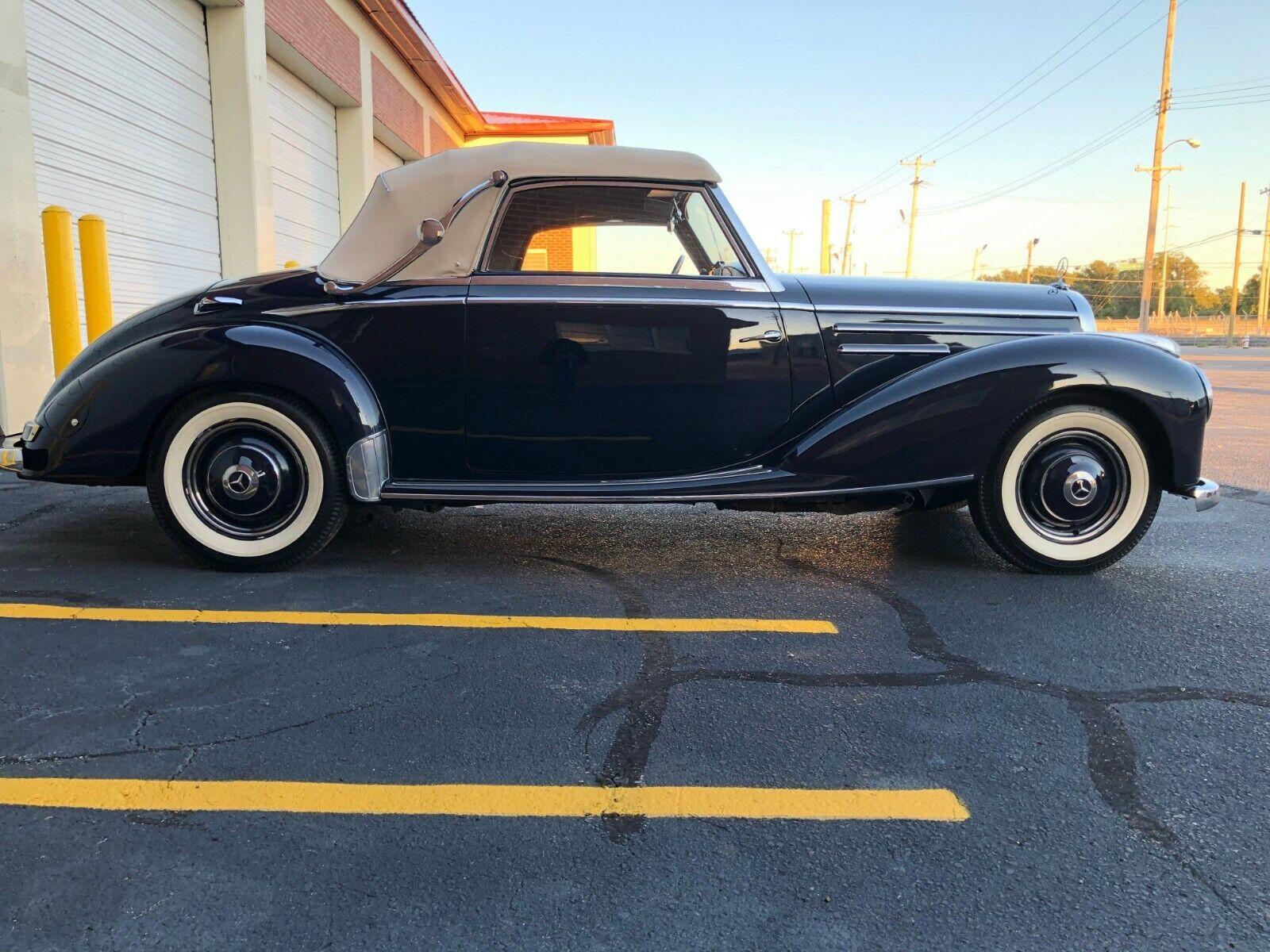 1953 mercedes benz 200 series 2 2 liter engine cabriolet