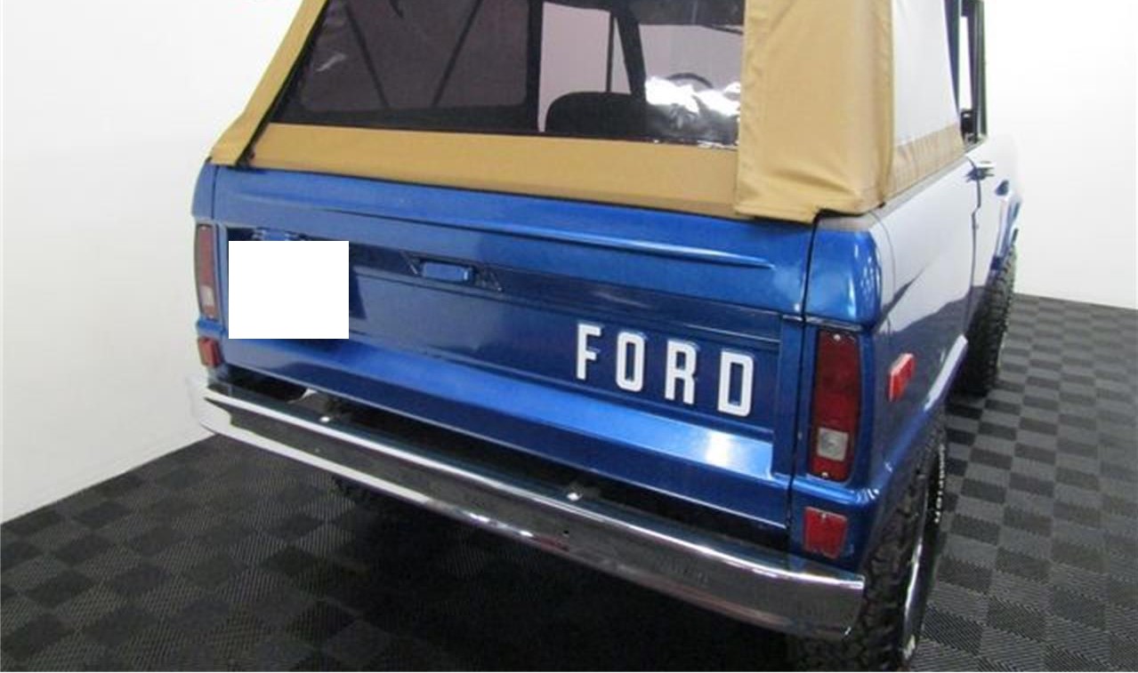 1971 ford bronco
