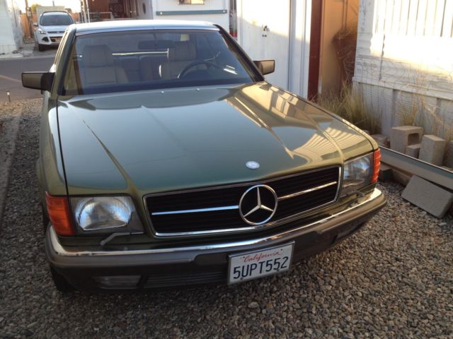mercedes benz 500 sec euro model 136,680 km / 84,929 miles very nice condition