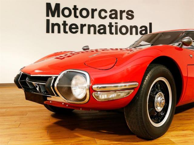 1967 toyota 2000 gt 2317 miles red automatic