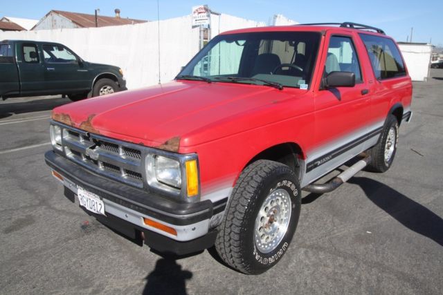 1994 chevrolet blazer s10 48k low miles automatic 6 cylinder no reserve