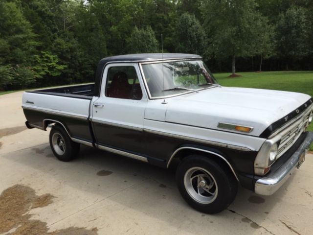 1971 ford f100 ranger short bed v8 3spd truck