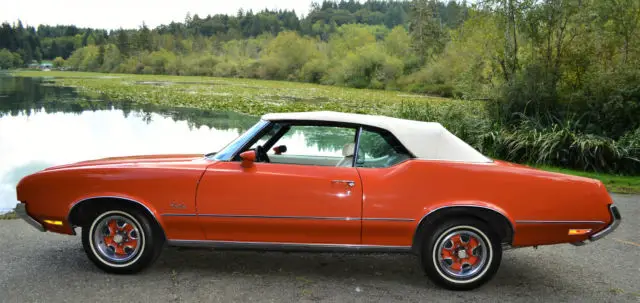 1972 oldsmobile cutlass convertible great driver, formally oldsmobile museum