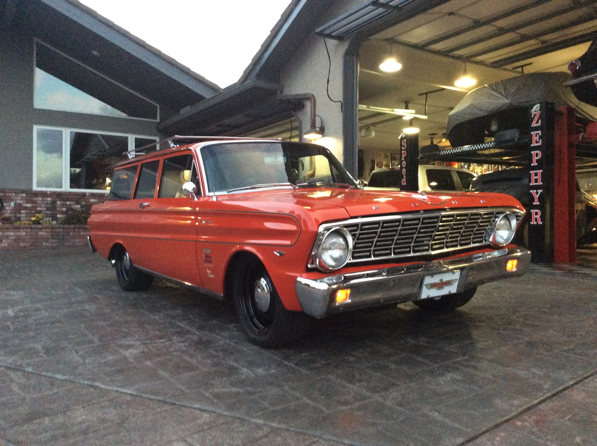 5.0l-powered 1964 ford falcon 2-door wagon