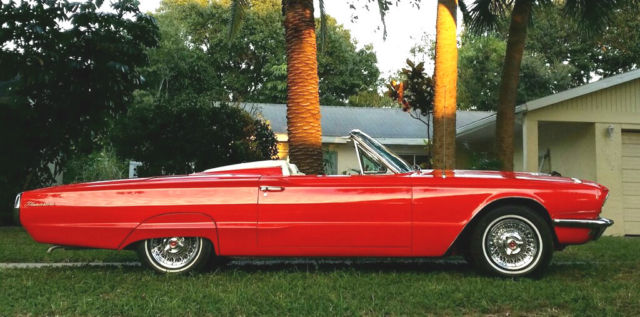 1966 thunderbird convertible in mint condition