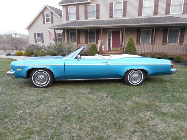 1974 oldsmobile delta 88 conv 78,000 orig miles, 350 4 bbl
