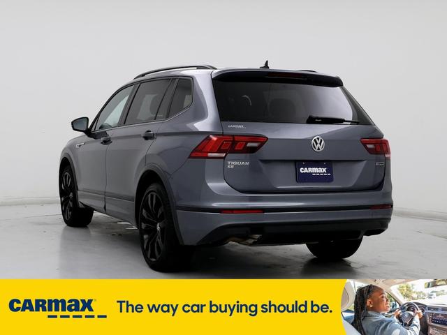 2021 volkswagen tiguan se r-line black