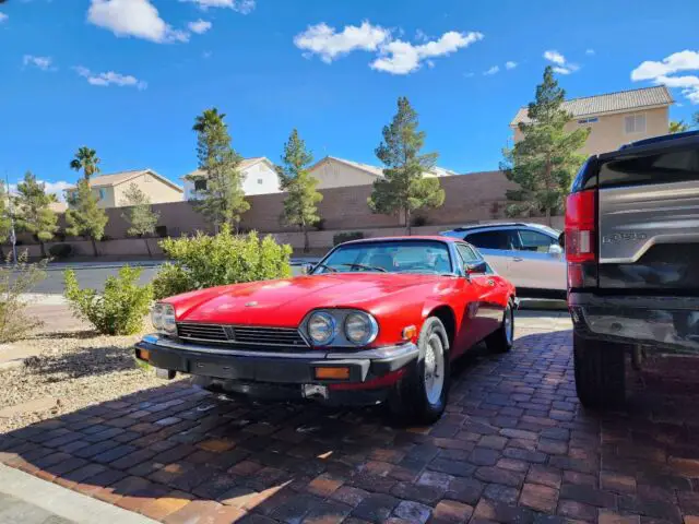 1991 jaguar xjs coupe red rwd automatic classic collection