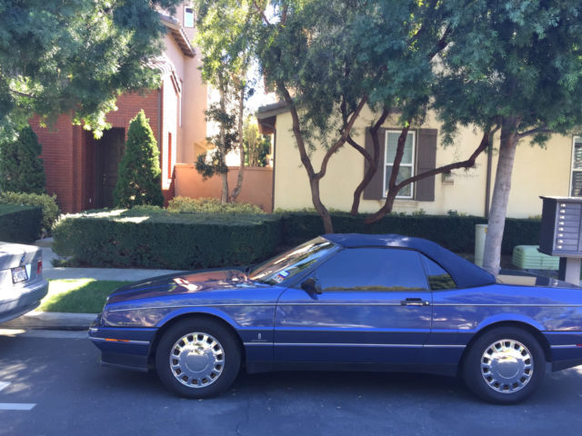 1993 allante montana blue 84,500 miles