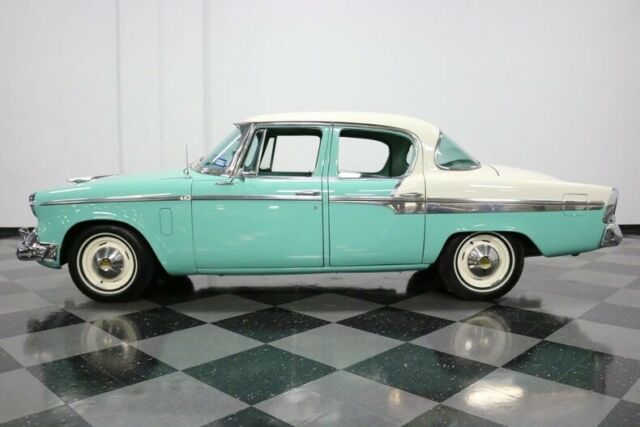 very sharp studebaker! smooth running 186 inline 6! 3 on the tree, nice interior