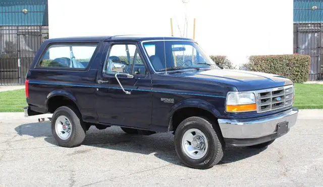 california original, 1993 ford bronco custom 4x4, 110k orig miles,100% rust free