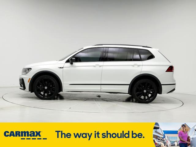2021 volkswagen tiguan se r-line black