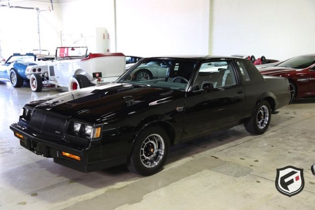 1987 buick regal 16575 miles black v6 cylinder engine 3.8l/231 automatic