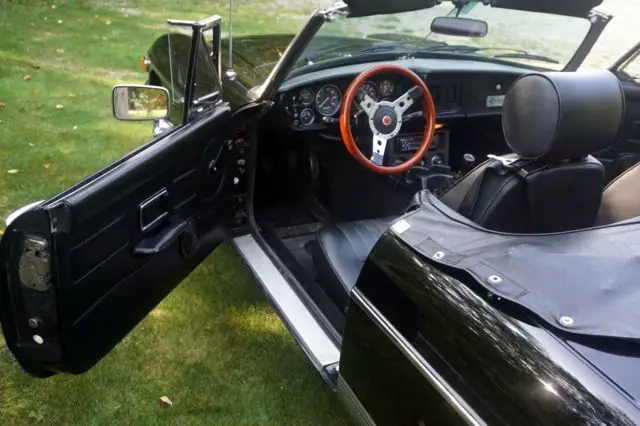 mgb limited convertible, 1980, low mileage, excellent condition, garage kept