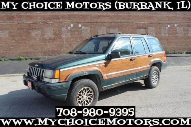 1993 jeep grand wagoneer base 4dr 4wd suv automatic 4-speed 4wd v8 5.2l gasoline
