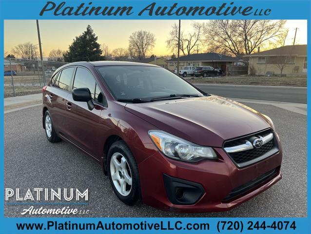 2012 subaru impreza 2.0i