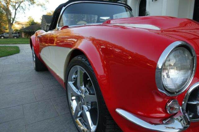 1957 chevrolet corvette convertible, lt1 engine, automatic, vintage ac, unique!