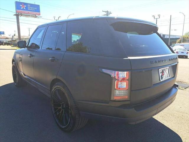2014 land rover range rover 5.0l supercharged