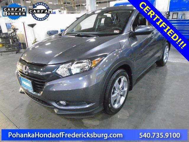 certified 2017 honda hr-v fwd ex fredericksburg, va 22406 for sale in fredericksburg, virginia