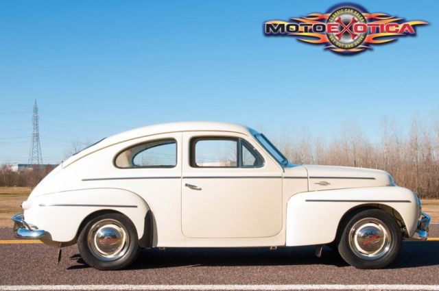 1958 volvo pv444 two-door sedan, $80k full exquisite restoration, paperwork