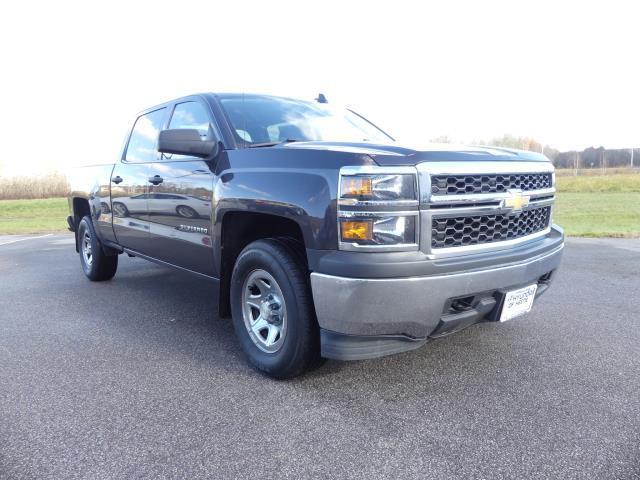 2015 chevrolet silverado 1500 work truck 4x4 work truck 4dr crew cab 5.8 ft. sb for sale in keene, new hampshire