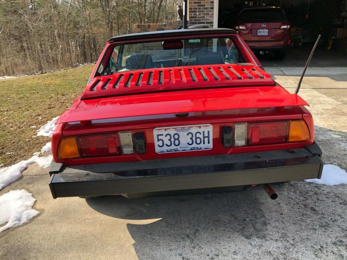1987 fiat/bertone x19