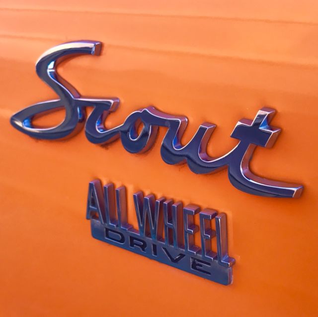 1961 international harvester scout 80 4x4 v8 70s custom bronco ih