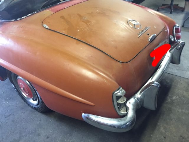 1958 mercedes 190sl 190 sl