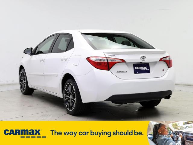2016 toyota corolla s plus