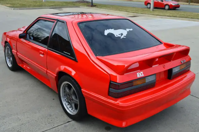 fully restored 1990 ford mustang / cobra r / very nice look