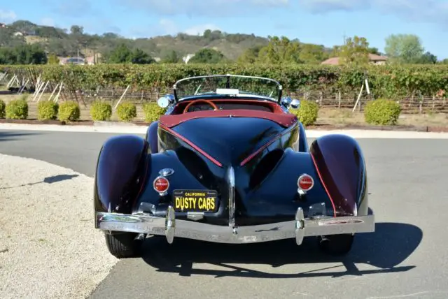 auburn boattail speedster rare 5 seat built in '71 low miles beautiful cond