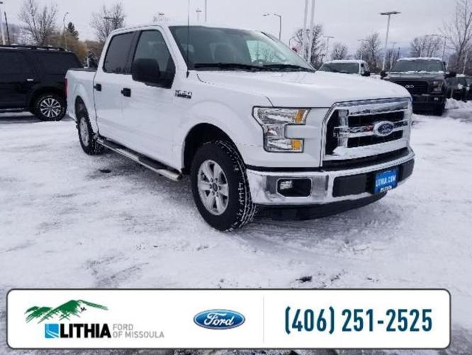 2015 ford f-150 xlt 4x2 xlt 4dr supercrew 5.5 ft. sb for sale in missoula, montana