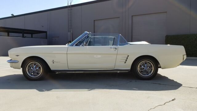 clean 1966 mustang convertible