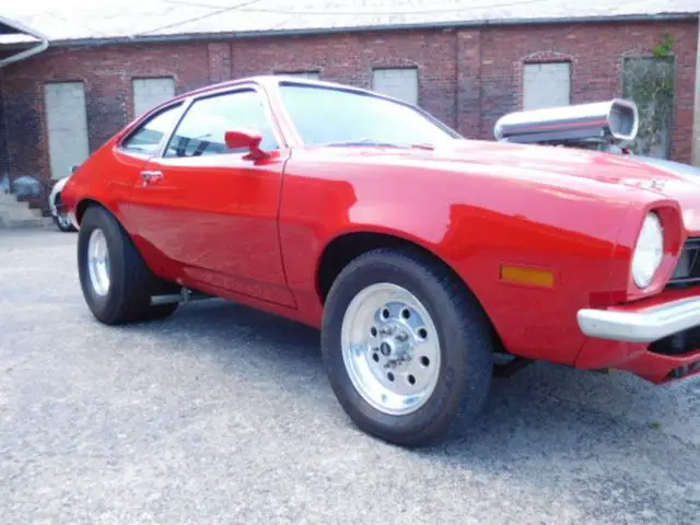 1971 red drag car!