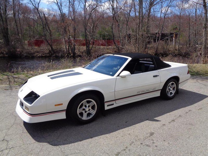 chevrolet camaro iroc z28 convertible