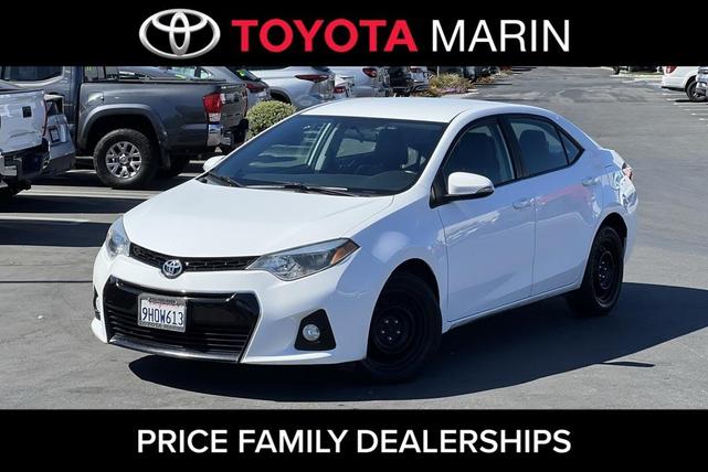 2016 toyota corolla s